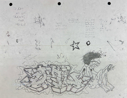 Canal Piece sketch